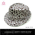 Mode Leopard Fedora Hüte